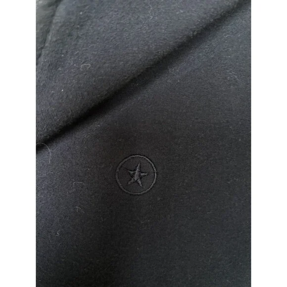 VTG Converse One Star Navy Blue Zip Stretch Sweater Jacket Size XS Rare HTF WMN - Picture 4 of 9